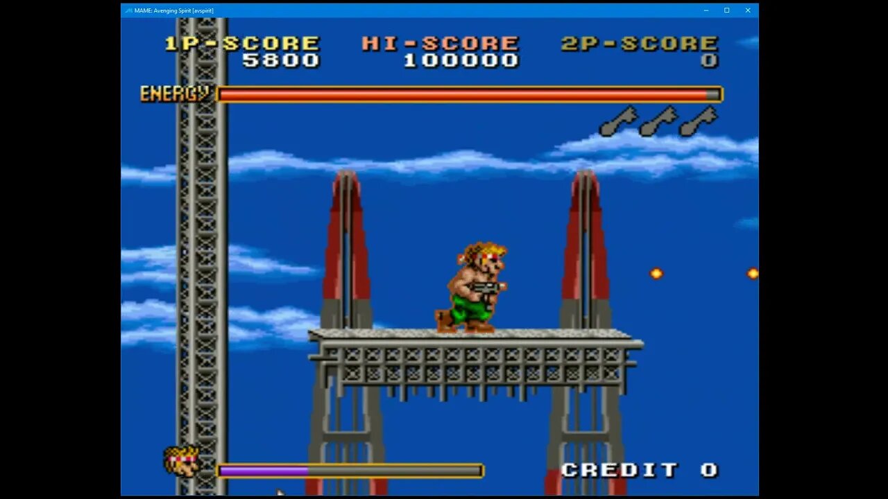 Arcade Games - Avenging Spirit