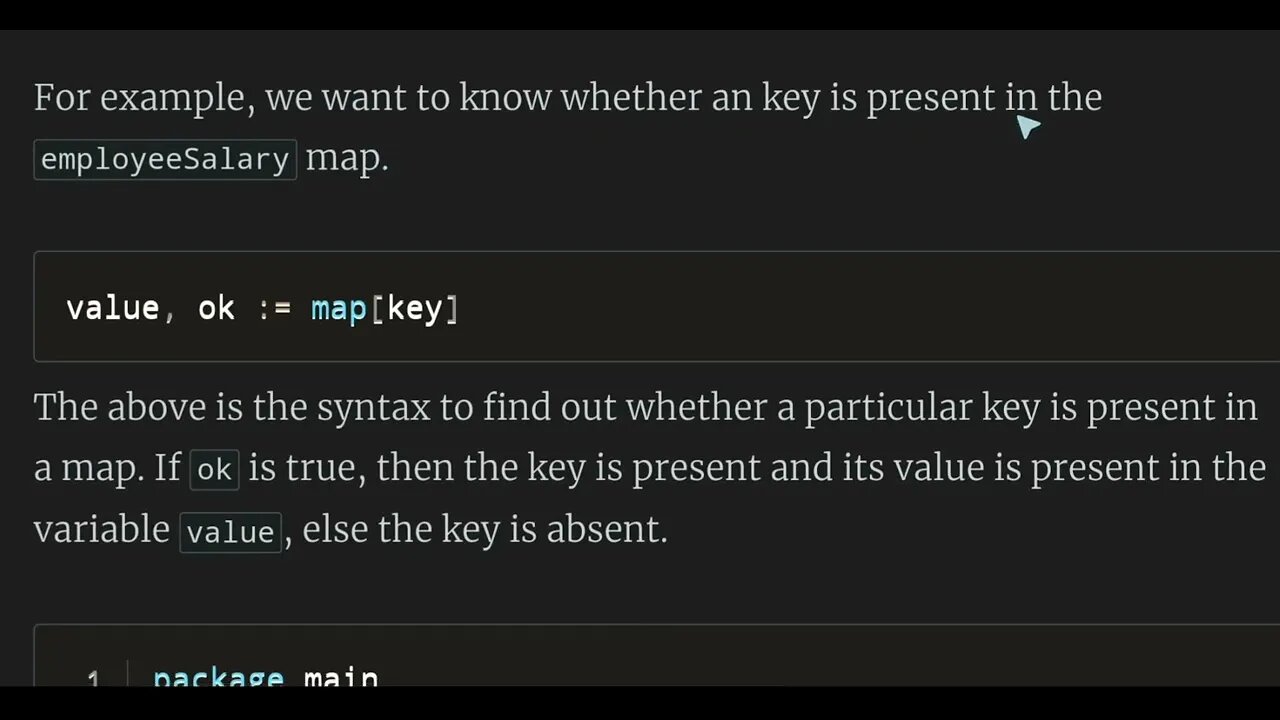 Golang Maps Tutorial