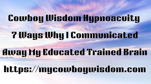 7 Ways Why I Communicated Away My Educated Train Brain