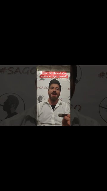 How far can you smoke a stick down?? #SAGO