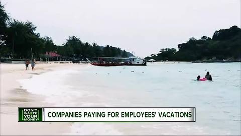 Companies paying from employees' vacations