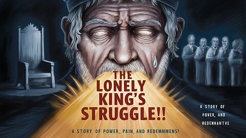 The Lonely King's Struggle: A Story of Power, Pain, and Redemption