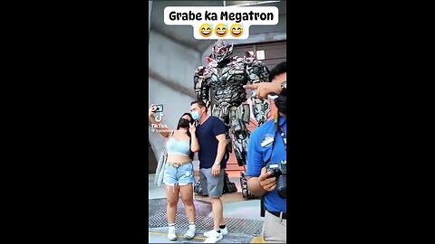 Megatron onstage