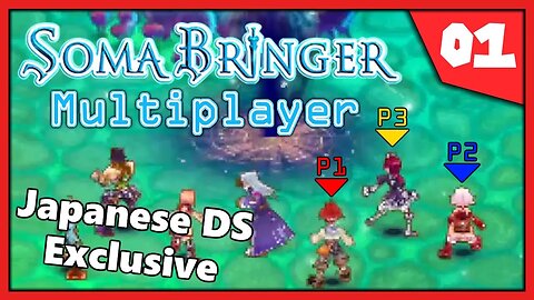 Soma Bringer DS RPG CO-OP Multiplayer (3 Players)