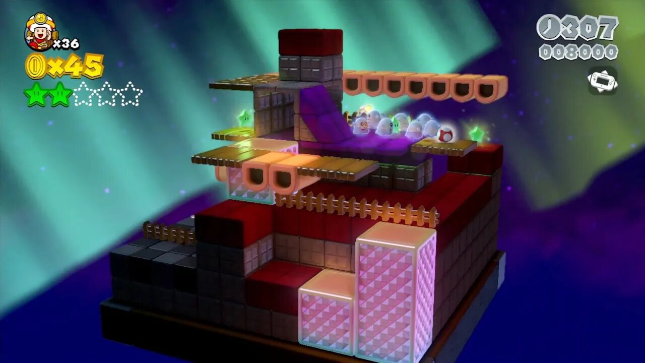 Super Mario 3D World (Wii U) | World 5-B and Toad: Captain Toad Plays Peek-a-Boo | Episode 38