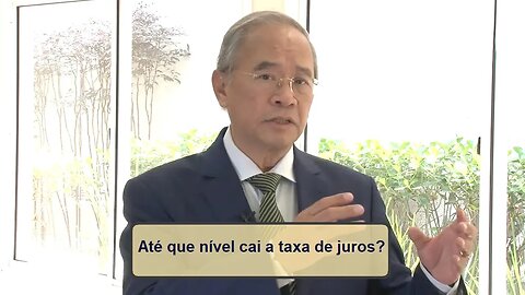 A que nível cai a taxa de juros?
