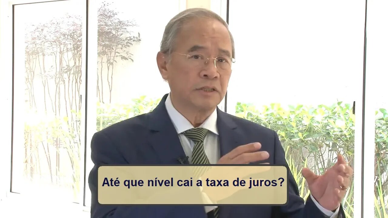 A que nível cai a taxa de juros?