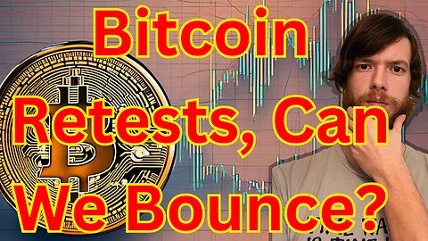 Bitcoin Retests, Can We Bounce? E418 #crypto #grt #xrp #algo #ankr #btc #crypto