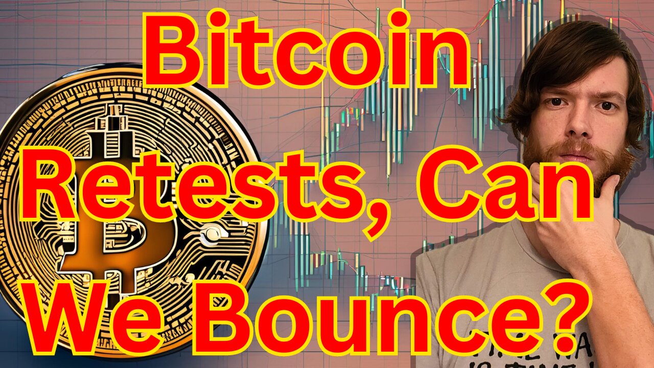 Bitcoin Retests, Can We Bounce? E418 #crypto #grt #xrp #algo #ankr #btc #crypto