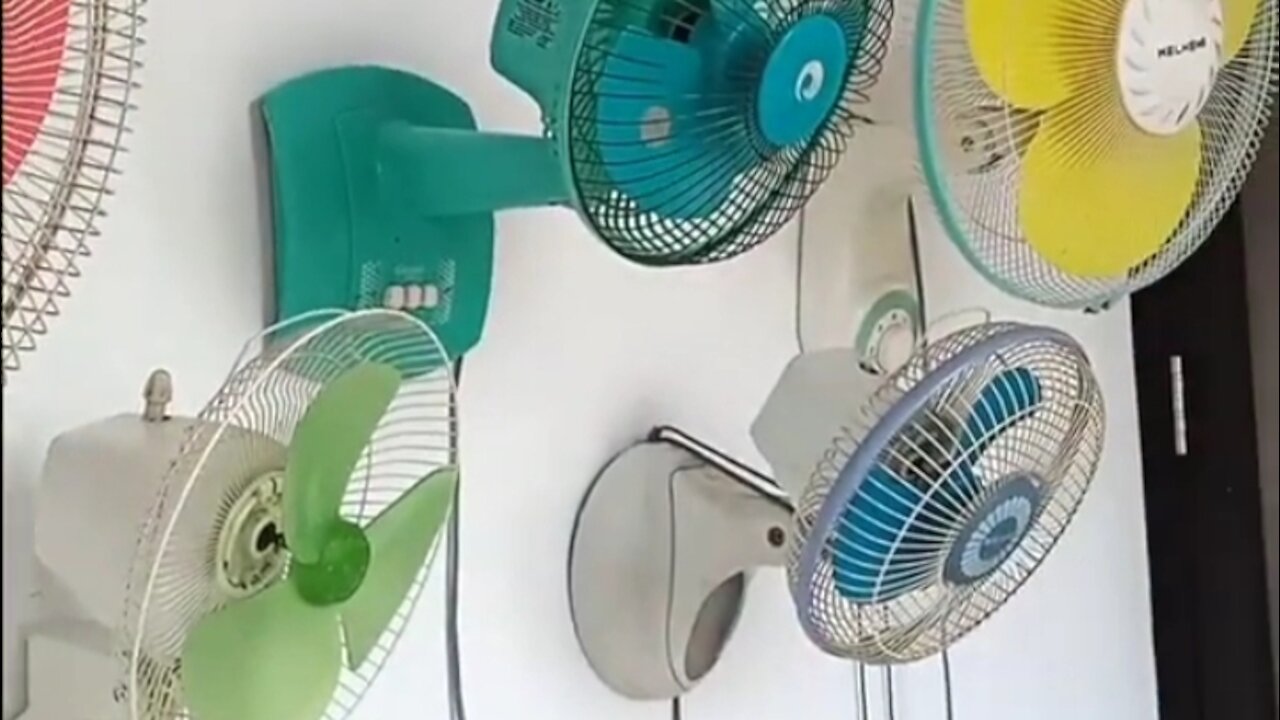 fan for wall