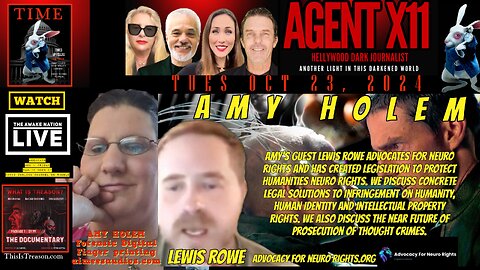 AGENT X11: EP 38 AMY HOLEM AND GUEST LEWIS ROWE