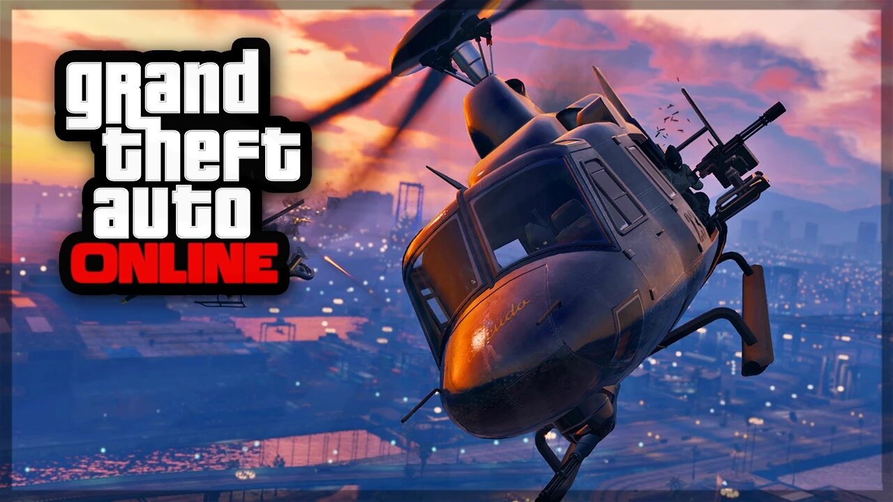 GTA 5 Online Heist - UH-1Y Venom Helicopter! (GTA 5 Gameplay)