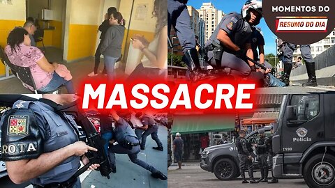 Famílias formam filas para reconhecer corpos | Momentos do Resumo do Dia