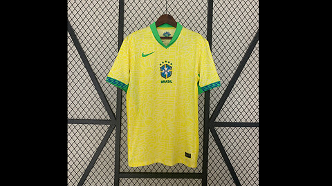 👉🏻⚽️2024 Brazil Home Adult Jersey