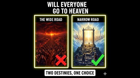 Will Everyone Go to Heaven in Christianity? What the Bible Really Teaches. 🇺🇸