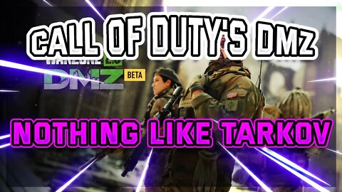 Call of Duty's DMZ Mode IS NOTHING like Tarkov.