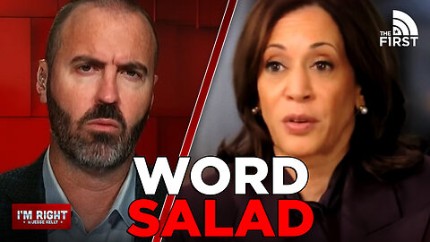 Kamala Spits Out DEVASTATING Word Salad On Israel