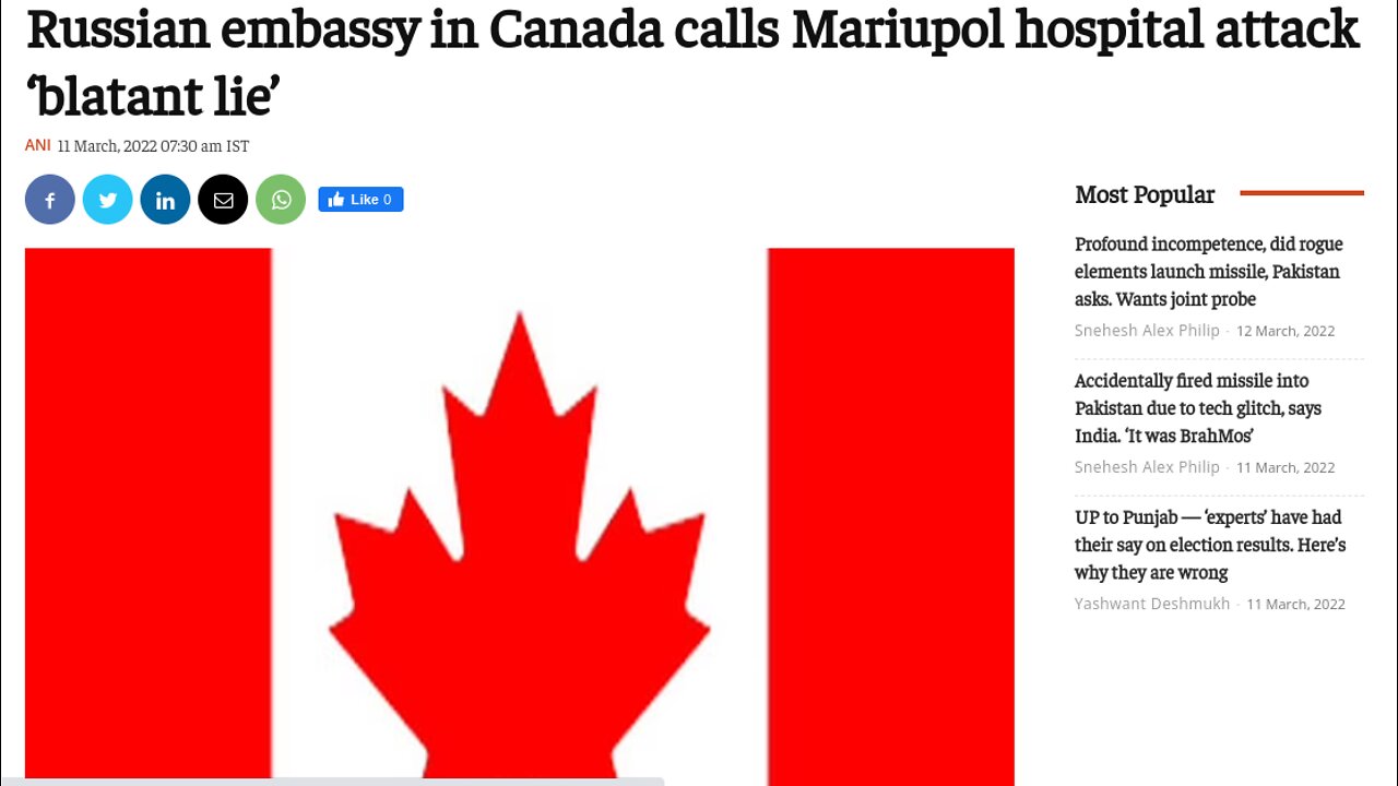 There Is No Doubt in My Mind That the Maternity Hospital Bombing Was A Staged False Flag