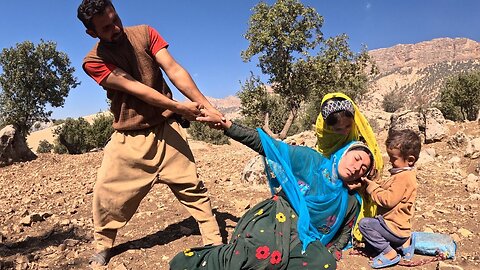 Most Dangerous 😳 😱Fight Nomadic Husband And Wife
