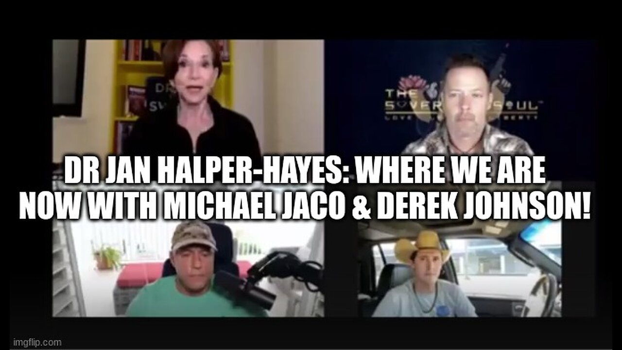 DR JAN HALPER-HAYES- WHERE WE ARE NOW w_ MICHAEL JACO & DEREK JOHNSON!