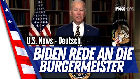Biden Deutsch - Rede an die Bürgermeister