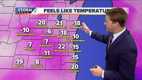 Sunny and very cold again Friday