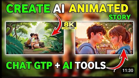 How to create Animated video with AI and Chat GPT