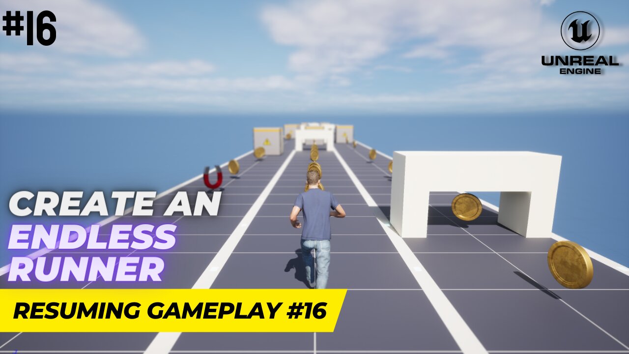 Unreal Engine 5.1 Endless Runner Tutorial - Part 16: Resuming Gameplay