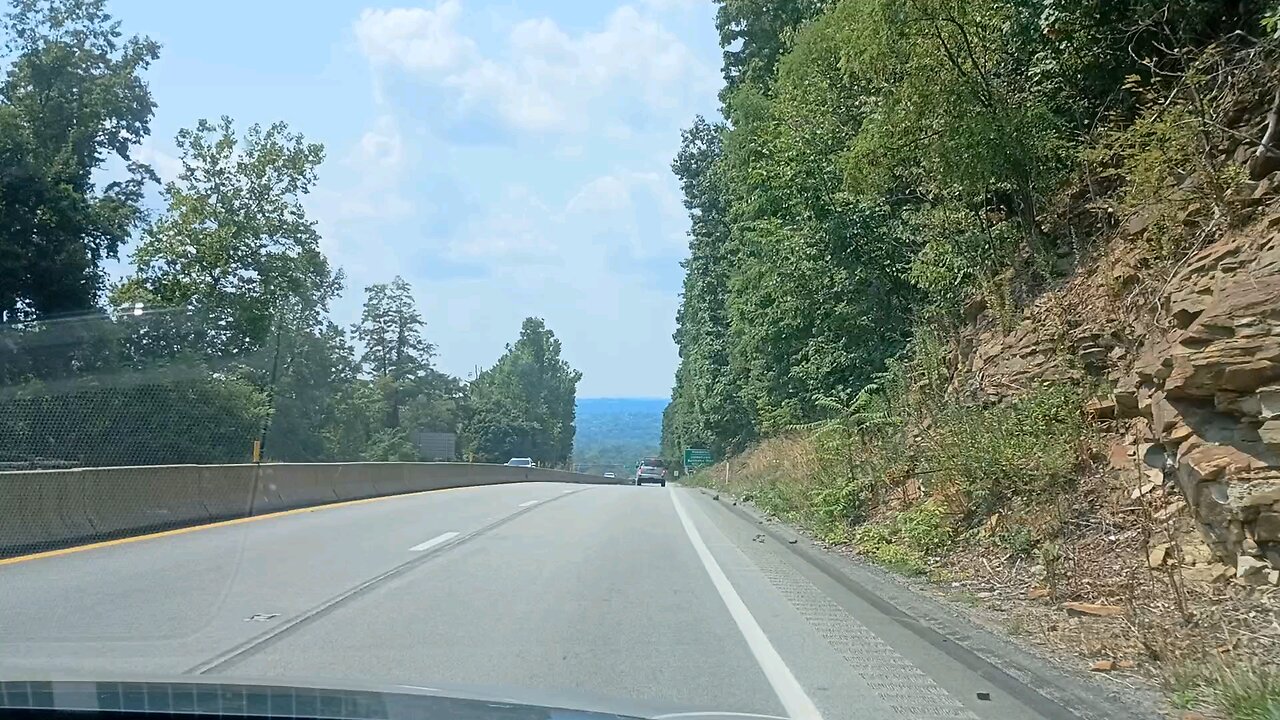 Descent through Pennsylvania