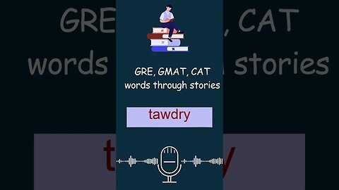 ep0184 tawdry meaning #shorts