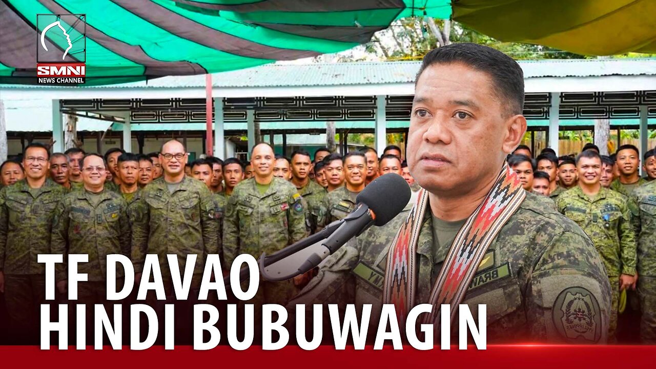 AFP chief Brawner, nilinaw ang issue ukol sa pagbuwag ng TF Davao