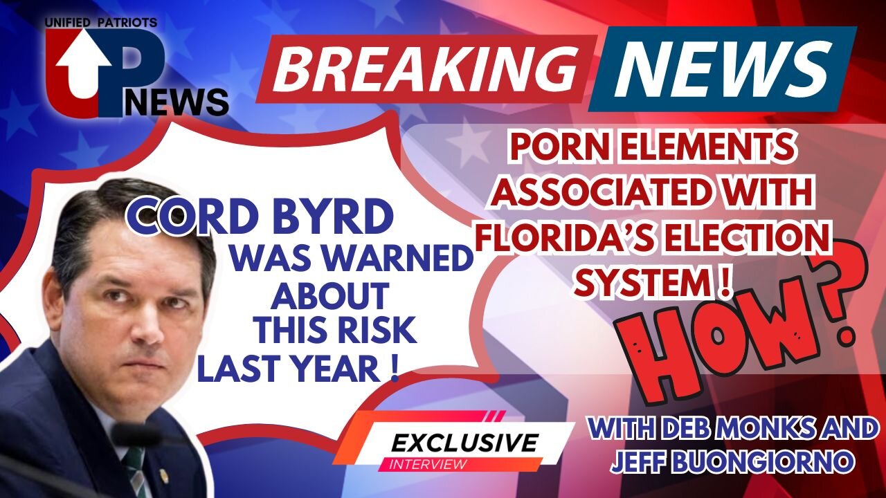 P**n Elements Associated With Florida Election System!! How? | Election Integrity Threats Exposed !