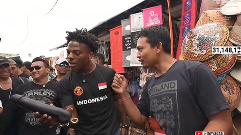 IShowSpeed found a good item in Indonesia 🤣