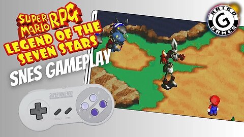Super Mario RPG SNES - Legend of the Seven Stars - pt 13 - Yaridovich Boss Fight and Land's End