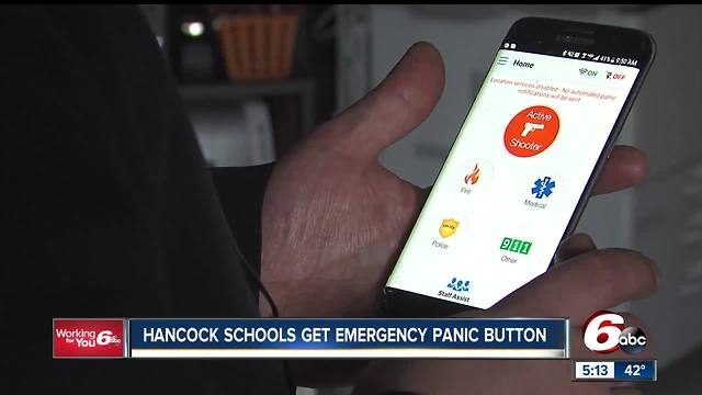 New emergency panic button will be in every school and county-owned building in Hancock County