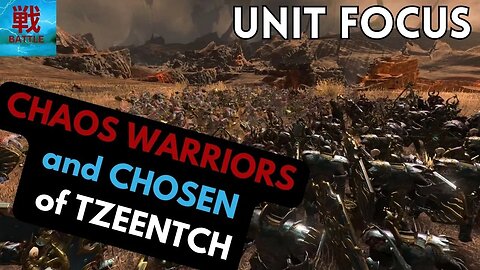 Chaos Warriors and Chosen of Tzeentch - Unit Focus