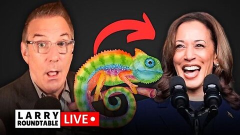 Kamala The Chameleon: A Flip-Flopping Phony!