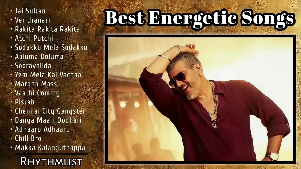 Best Energetic Songs Tamil Dance Hits Anirudh Hits Tamil Kuthu Songs New Hit List