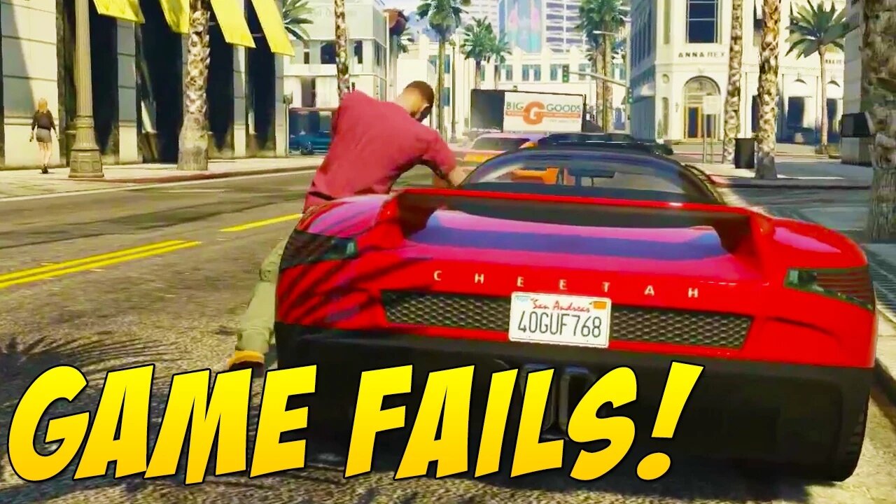 Unstealable Car! (Game Fails #78)