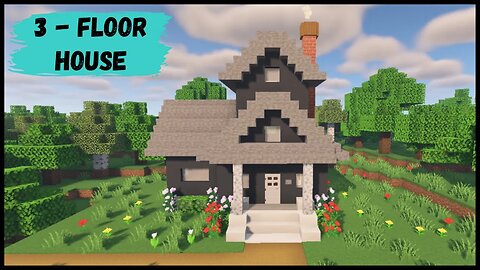 How to Build A Suburban House in Minecraft || Minecraft House Tutorial