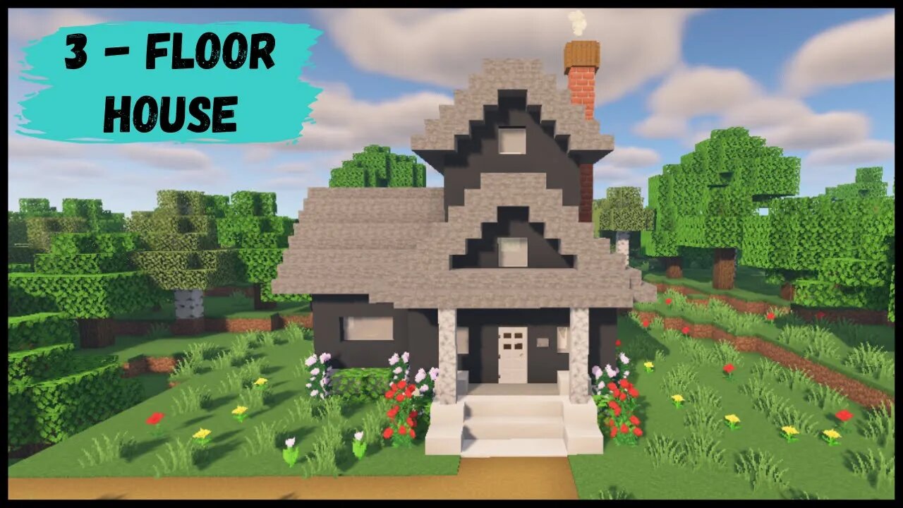 How to Build A Suburban House in Minecraft || Minecraft House Tutorial