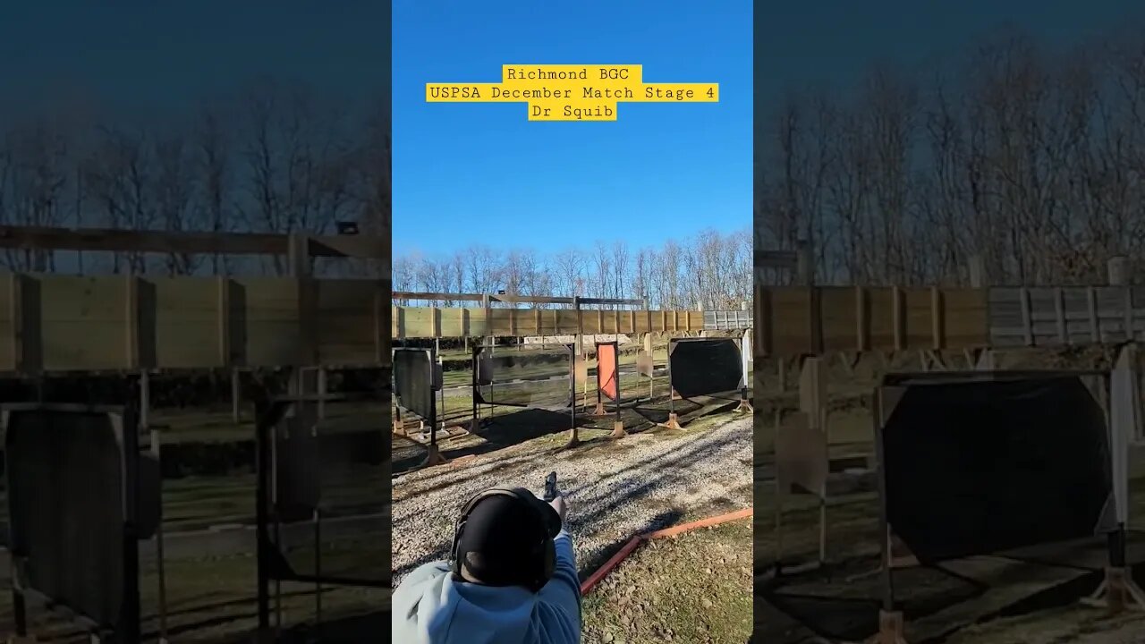 Richmond BGC #uspsa December match Stage 4 Bart #unloadshowclear #idpa
