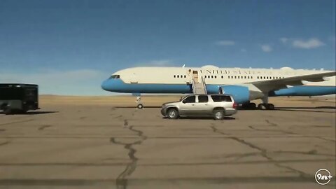Biden Departs For Tour Of Green Energy Plant In His Giant Gas Powered Motorcade