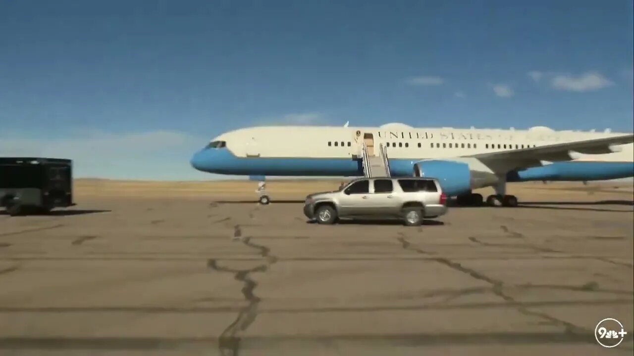 Biden Departs For Tour Of Green Energy Plant In His Giant Gas Powered Motorcade