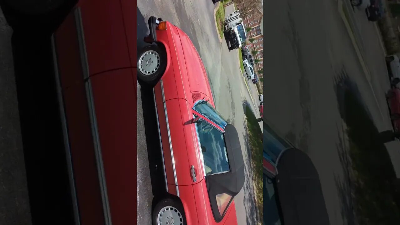 MERCEDES BENZ 560SL. CLASSIC CAR WE DETAILEE TODAY #video #detailers #car #viral #foryou #viral #fy