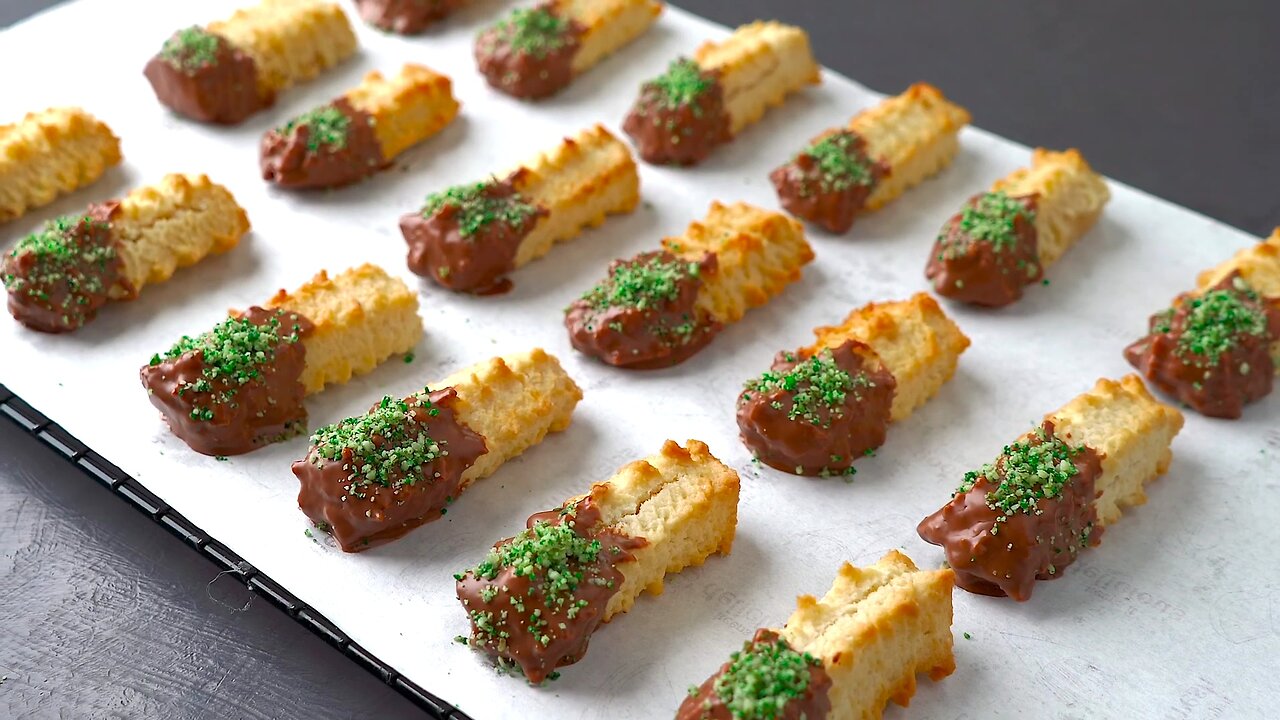Spritz Cookies Without Press, press cookies recipe