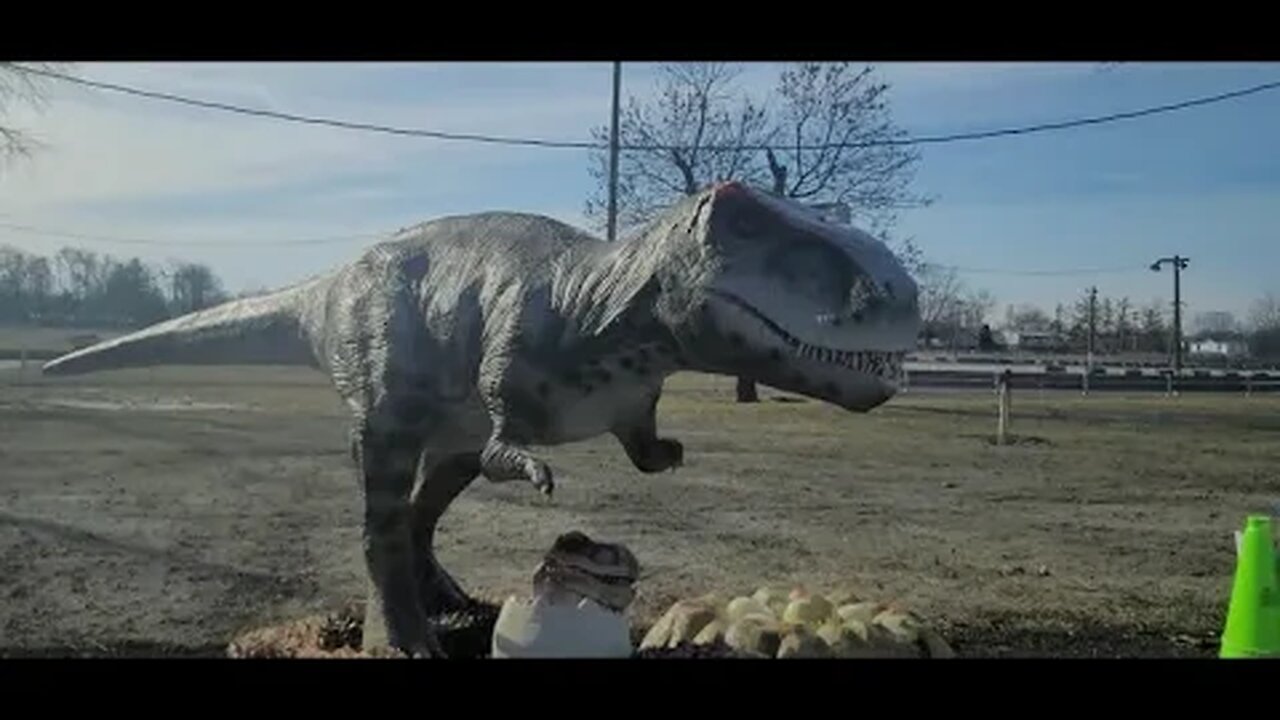 Union County Fairgrounds dinosaur exhibit