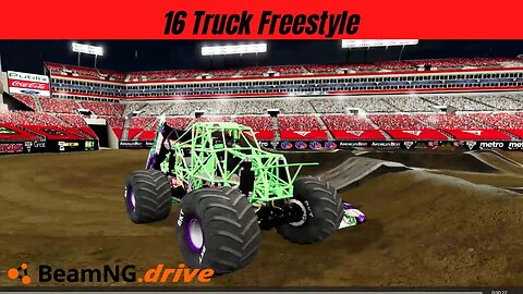 Monster Jam Tampa 2022| Monster Tour BeamNG.Drive Monster Jam #beamngdrive #monsterjam