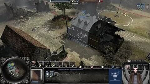 Playing some 3v3's in Company of Heroes 2