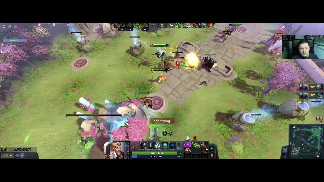 Dota 2 Game Play Skywrath Mage